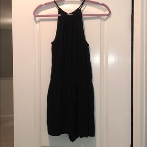 black mossimo romper
